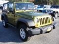 Rescue Green Metallic - Wrangler X 4x4 Photo No. 3