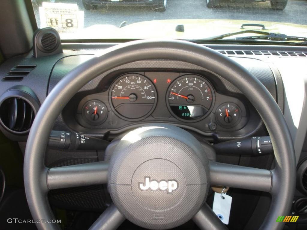 2007 Jeep Wrangler X 4x4 Gauges Photo #37842067
