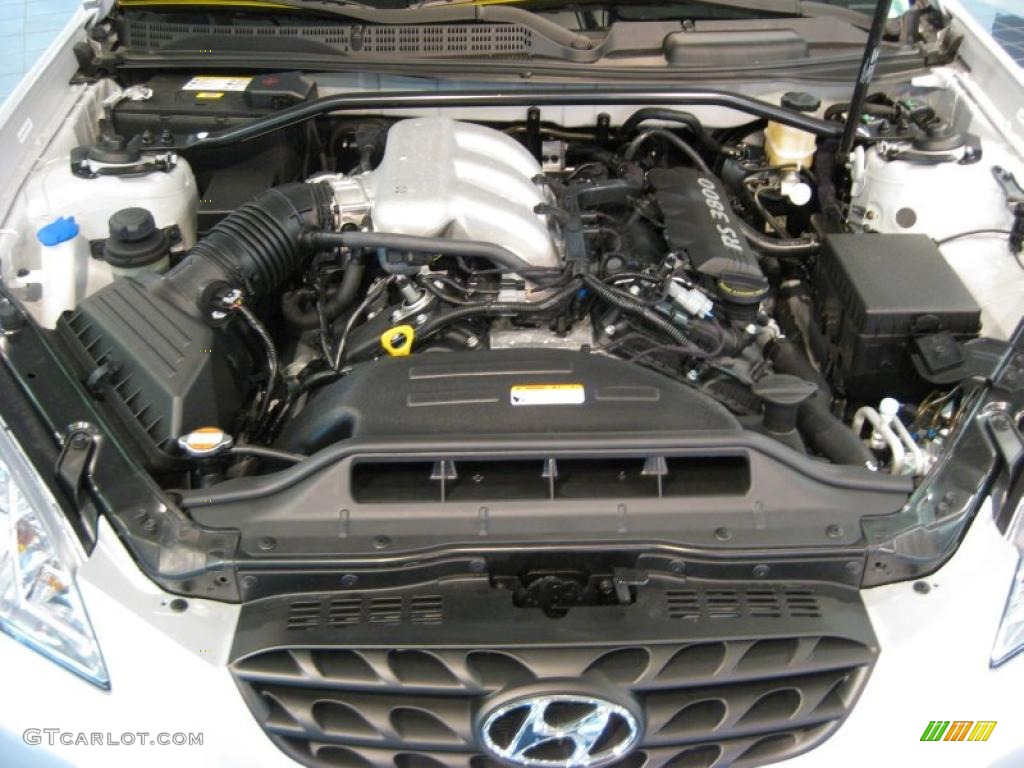 2011 Hyundai Genesis Coupe 3.8 3.8 Liter DOHC 24-Valve CVVT V6 Engine Photo #37842459