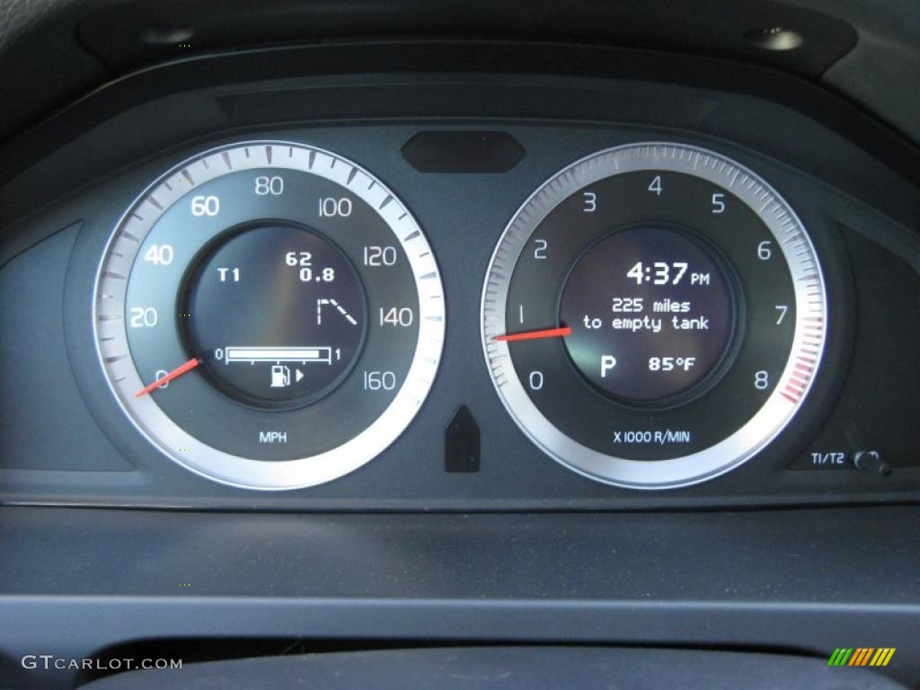 2011 Volvo S60 T6 AWD Gauges Photo #37843463