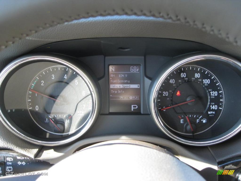 2011 Grand Cherokee Laredo X Package 4x4 - Inferno Red Crystal Pearl / Dark Graystone/Medium Graystone photo #5