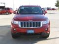 2011 Inferno Red Crystal Pearl Jeep Grand Cherokee Laredo X Package 4x4  photo #8