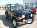 2000 Black Jeep Wrangler Sahara 4x4  photo #4