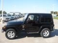 2000 Black Jeep Wrangler Sahara 4x4  photo #5