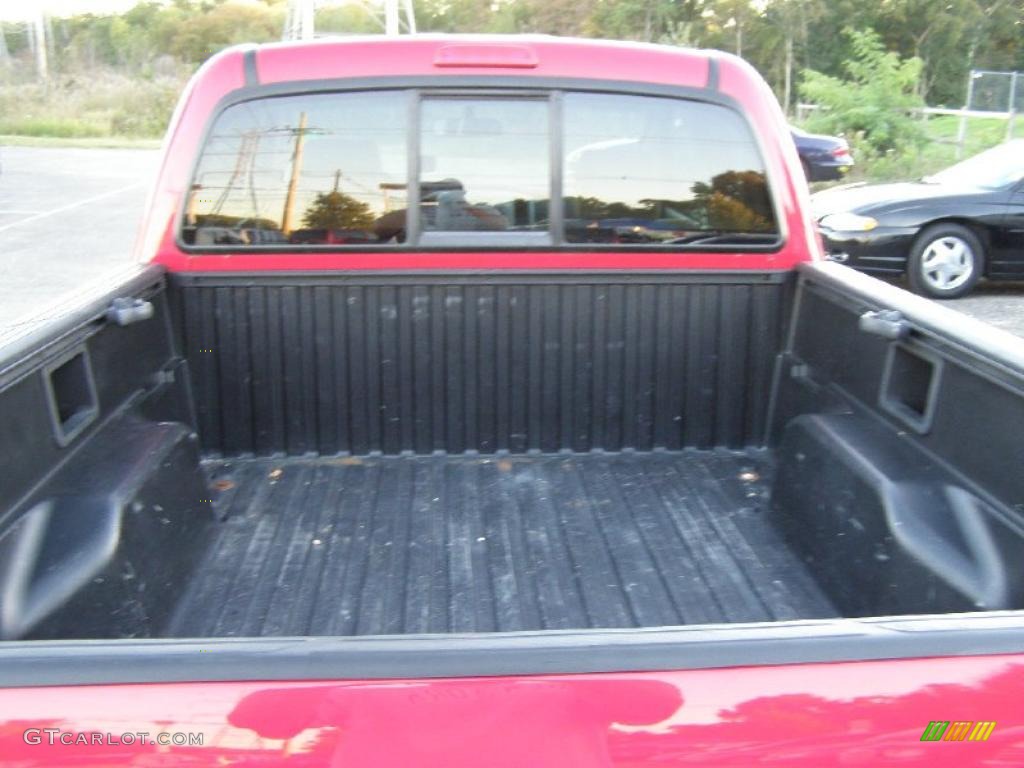 2007 Tacoma V6 PreRunner Access Cab - Impulse Red Pearl / Taupe photo #8