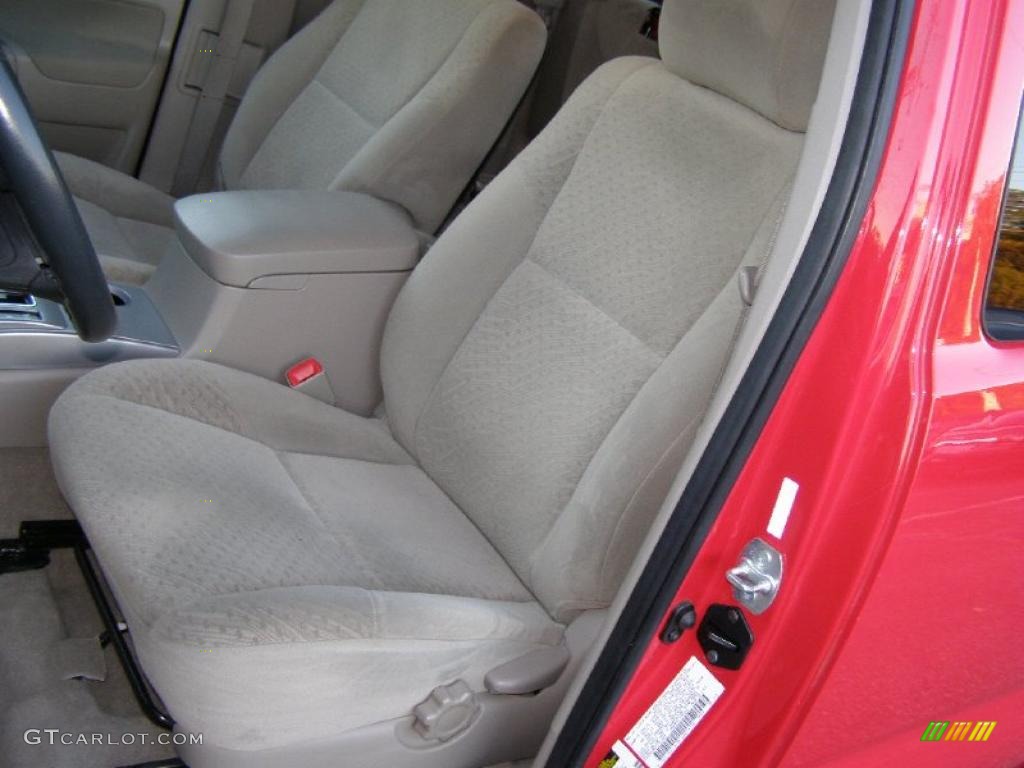 2007 Tacoma V6 PreRunner Access Cab - Impulse Red Pearl / Taupe photo #12