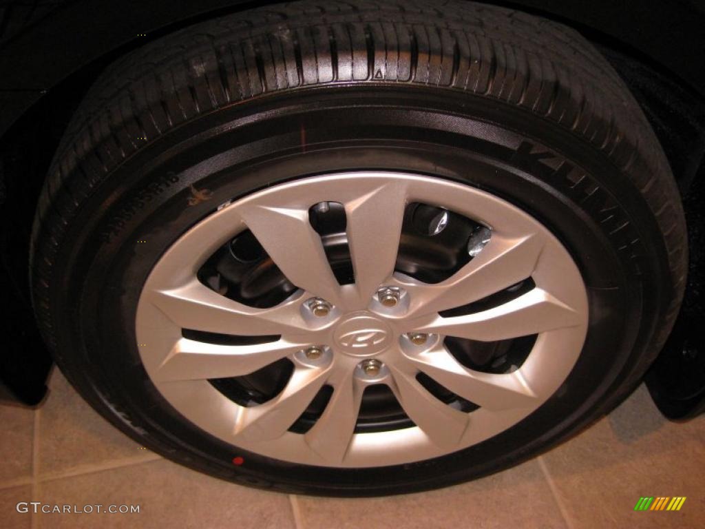 2011 Sonata GLS - Midnight Black / Camel photo #9