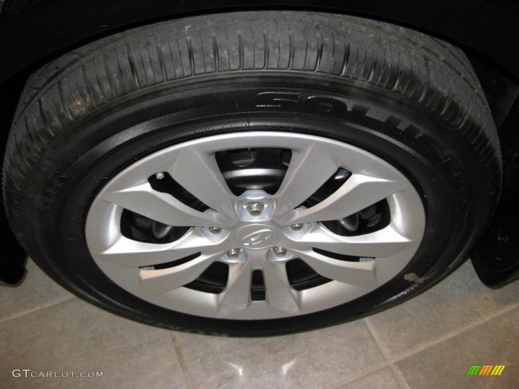 2011 Sonata GLS - Midnight Black / Camel photo #9