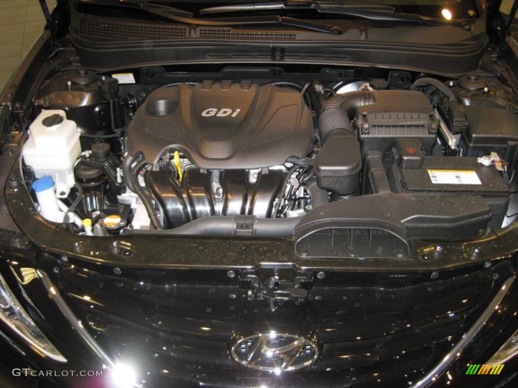 2011 Sonata GLS - Midnight Black / Camel photo #11