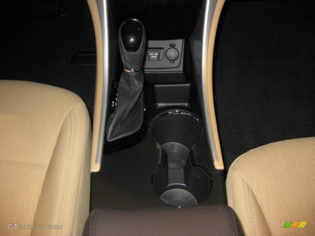 2011 Sonata GLS - Midnight Black / Camel photo #27