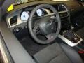 Black Silk Nappa Leather/Alcantara Interior Photo for 2011 Audi S5 #37846003