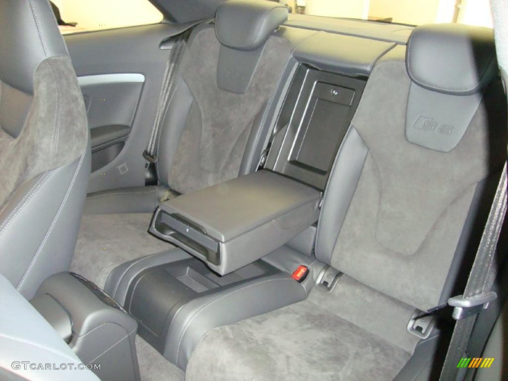 Black Silk Nappa Leather/Alcantara Interior 2011 Audi S5 4.2 FSI quattro Coupe Photo #37846223