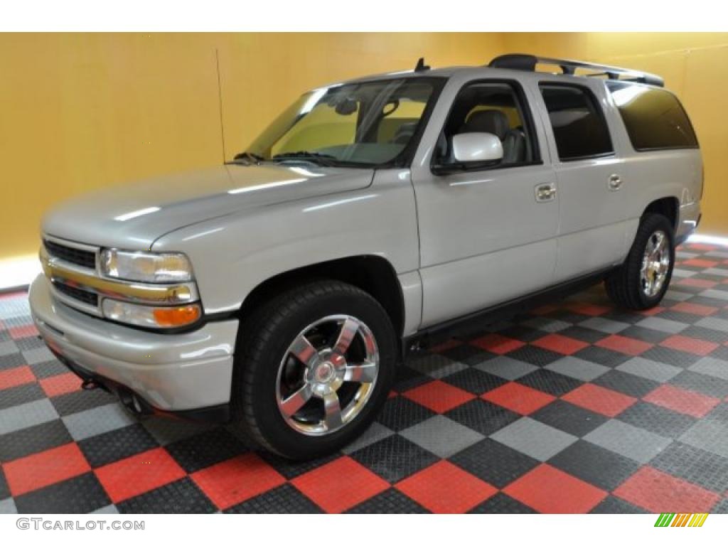 2006 Suburban LTZ 1500 4x4 - Silver Birch Metallic / Gray/Dark Charcoal photo #3
