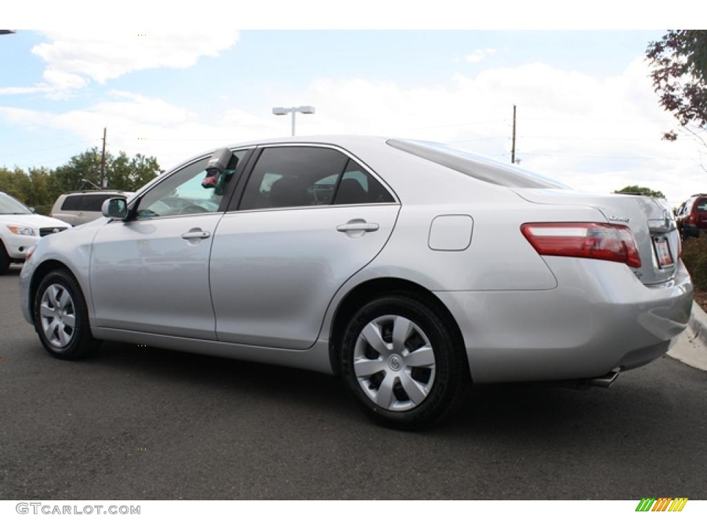 2008 Camry LE V6 - Classic Silver Metallic / Ash photo #4