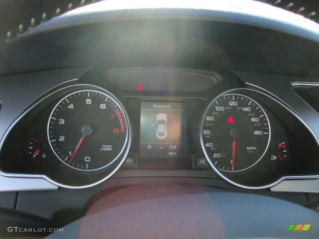 2011 Audi A5 2.0T quattro Coupe Gauges Photo #37847363