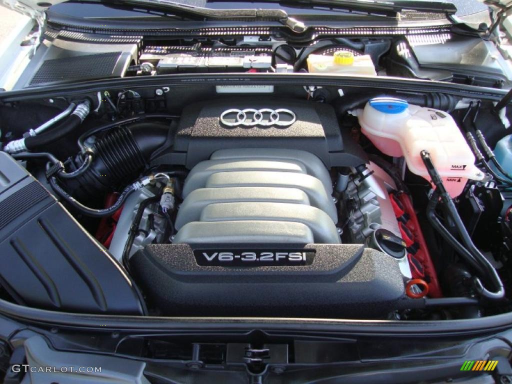 2008 Audi A4 3.2 Quattro S-Line Sedan 3.2 Liter FSI DOHC 24-Valve VVT V6 Engine Photo #37848459