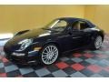 2006 Midnight Blue Metallic Porsche 911 Carrera Cabriolet  photo #3