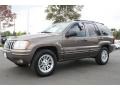 Woodland Brown Satin Glow 2002 Jeep Grand Cherokee Limited 4x4 Exterior