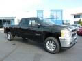 2011 Black Chevrolet Silverado 3500HD LTZ Crew Cab 4x4  photo #1