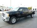 2011 Black Chevrolet Silverado 3500HD LTZ Crew Cab 4x4  photo #3