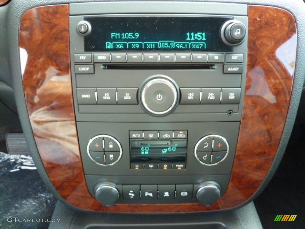 Ebony Interior 2011 Chevrolet Silverado 3500HD LTZ Crew Cab 4x4 Photo #37849419