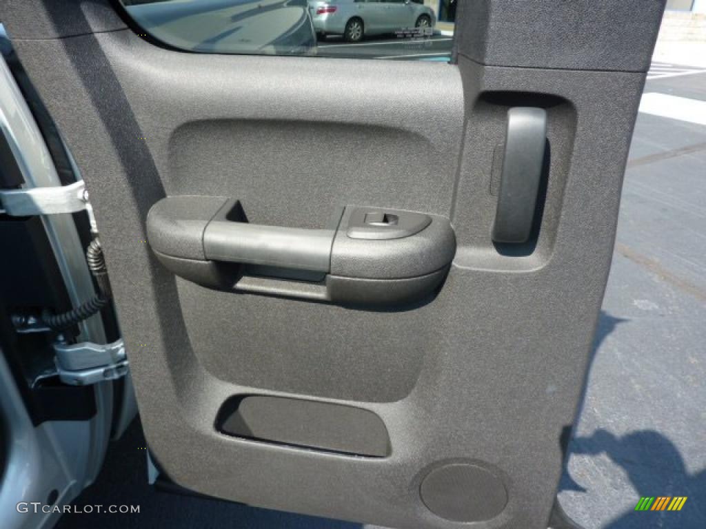 2011 Silverado 1500 LT Extended Cab 4x4 - Sheer Silver Metallic / Ebony photo #16