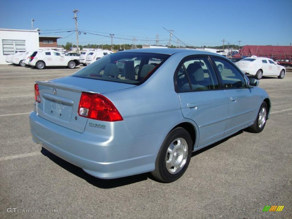 Opal Silver Blue Metallic 2004 Honda Civic Hybrid Sedan Exterior Photo #37850427