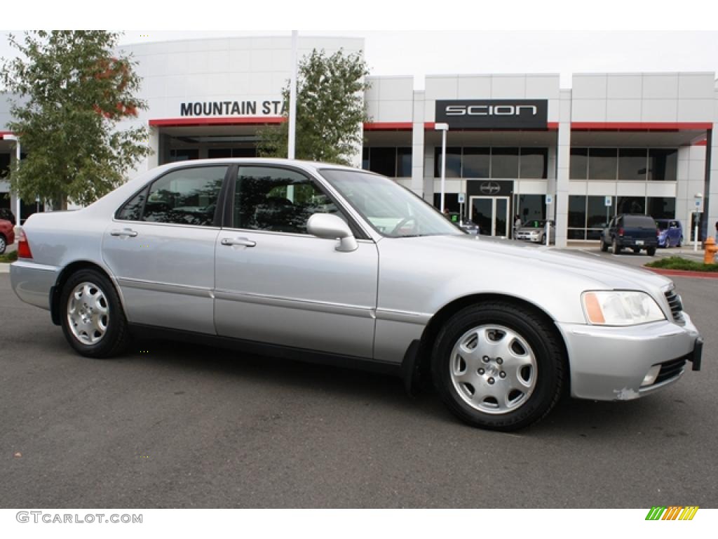 2000 RL 3.5 Sedan - Sebring Silver Metallic / Ebony photo #1