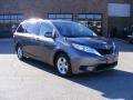 2011 Predawn Gray Mica Toyota Sienna LE  photo #1