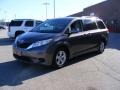 2011 Predawn Gray Mica Toyota Sienna LE  photo #7