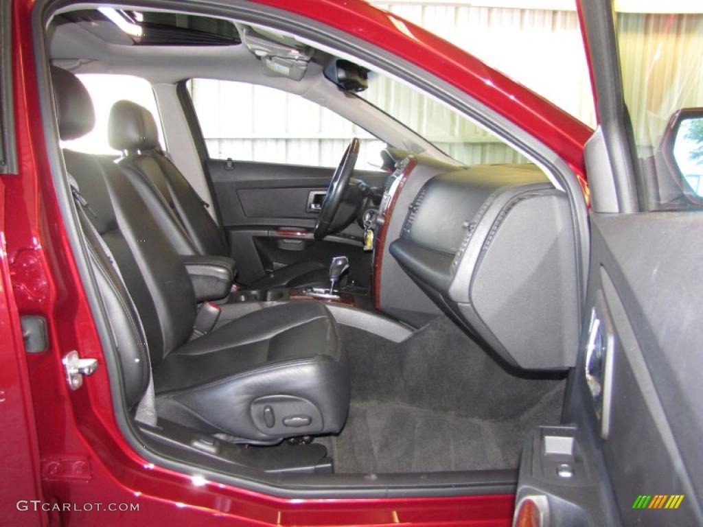 Ebony Interior 2007 Cadillac CTS Sedan Photo #37853615