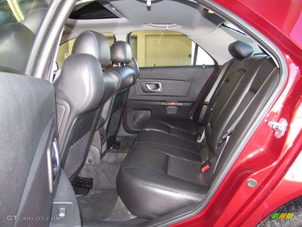Ebony Interior 2007 Cadillac CTS Sedan Photo #37853647
