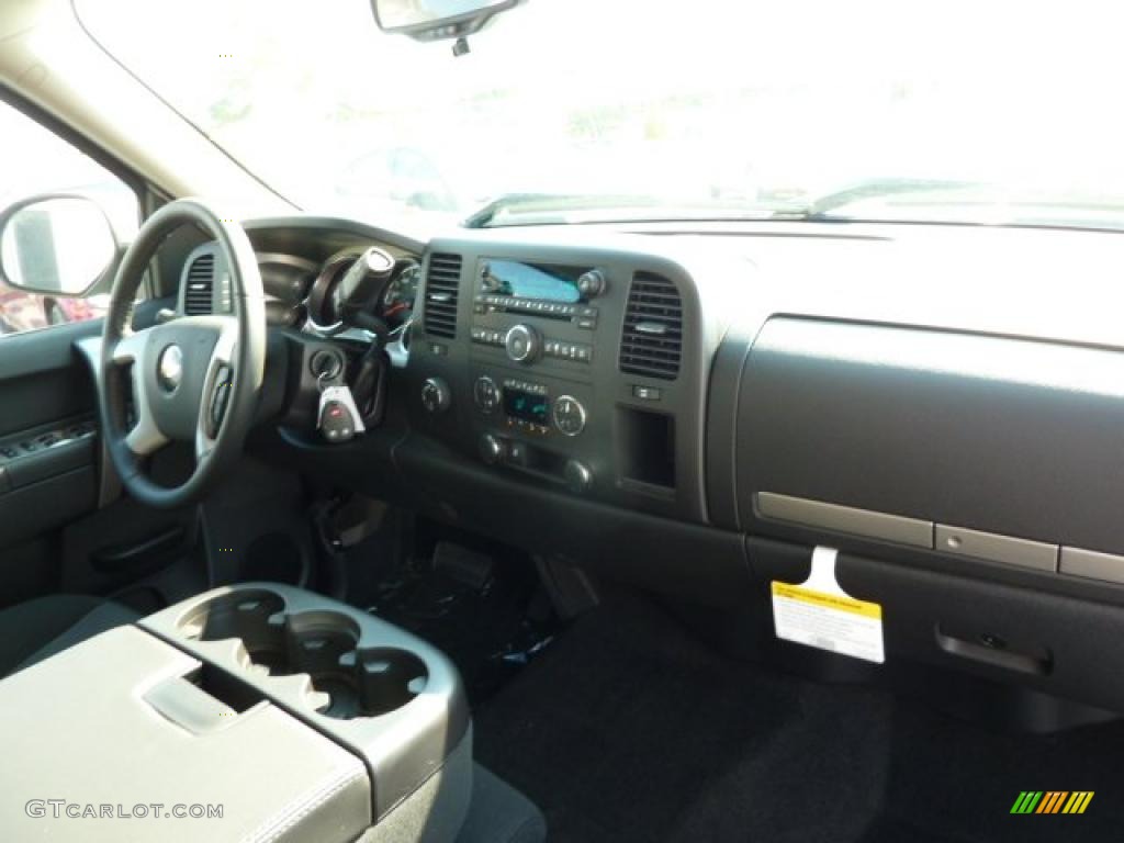 2011 Silverado 1500 LT Extended Cab 4x4 - Summit White / Ebony photo #8