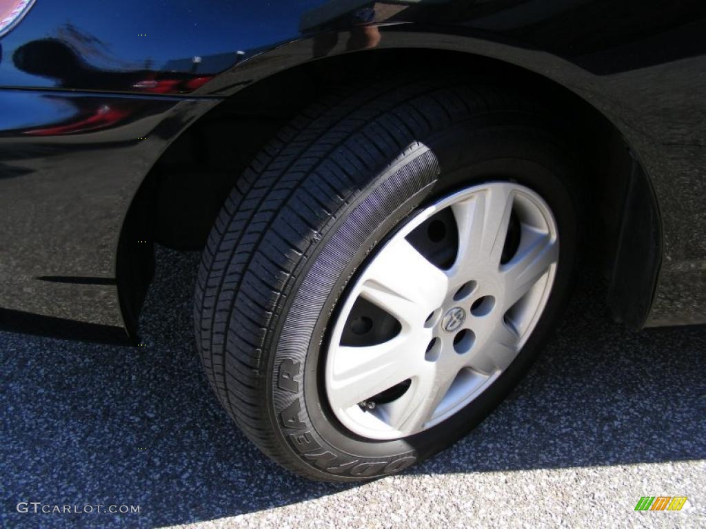 2008 Corolla LE - Black Sand Pearl / Beige photo #26