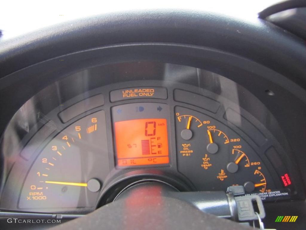 1992 Chevrolet Corvette Coupe Gauges Photo #37858447