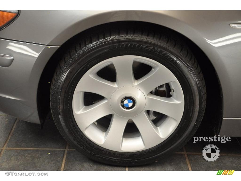 2008 7 Series 750Li Sedan - Sterling Grey Metallic / Black photo #7