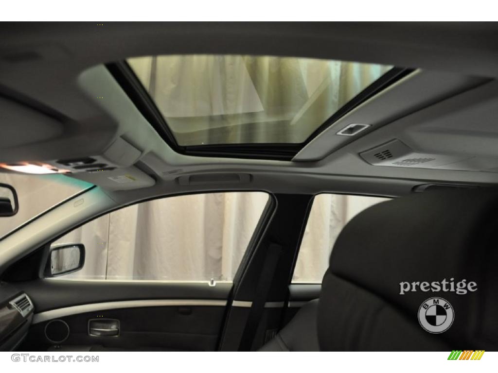 2008 7 Series 750Li Sedan - Sterling Grey Metallic / Black photo #10