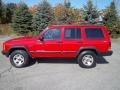 1997 Flame Red Jeep Cherokee Sport 4x4  photo #1