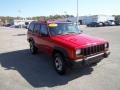 1997 Flame Red Jeep Cherokee Sport 4x4  photo #5