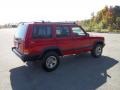 1997 Flame Red Jeep Cherokee Sport 4x4  photo #8