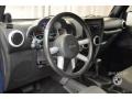 Dark Slate Gray/Medium Slate Gray 2009 Jeep Wrangler Unlimited Sahara 4x4 Interior Color