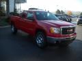 2011 Fire Red GMC Sierra 1500 SLE Extended Cab 4x4  photo #2