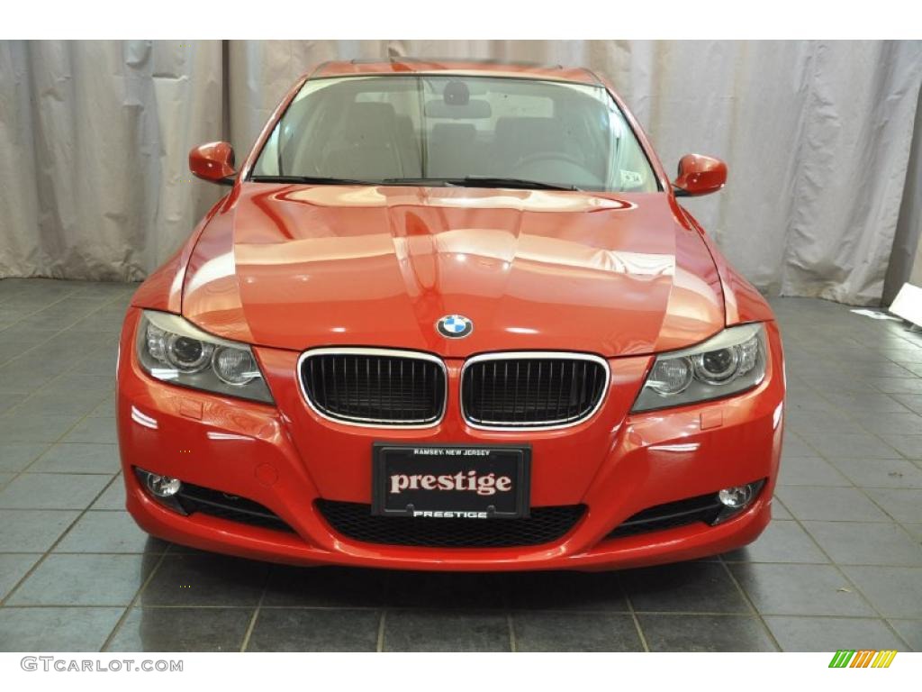 2010 3 Series 328i xDrive Sedan - Crimson Red / Black photo #6