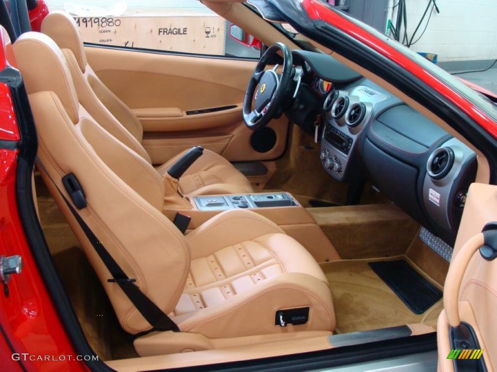 Beige Interior 2006 Ferrari F430 Spider F1 Photo #37861199
