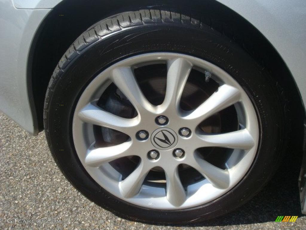 2008 TSX Sedan - Alabaster Silver Metallic / Ebony photo #23