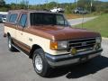 1991 Desert Tan Metallic Ford F150 Lariat Regular Cab 4x4  photo #4