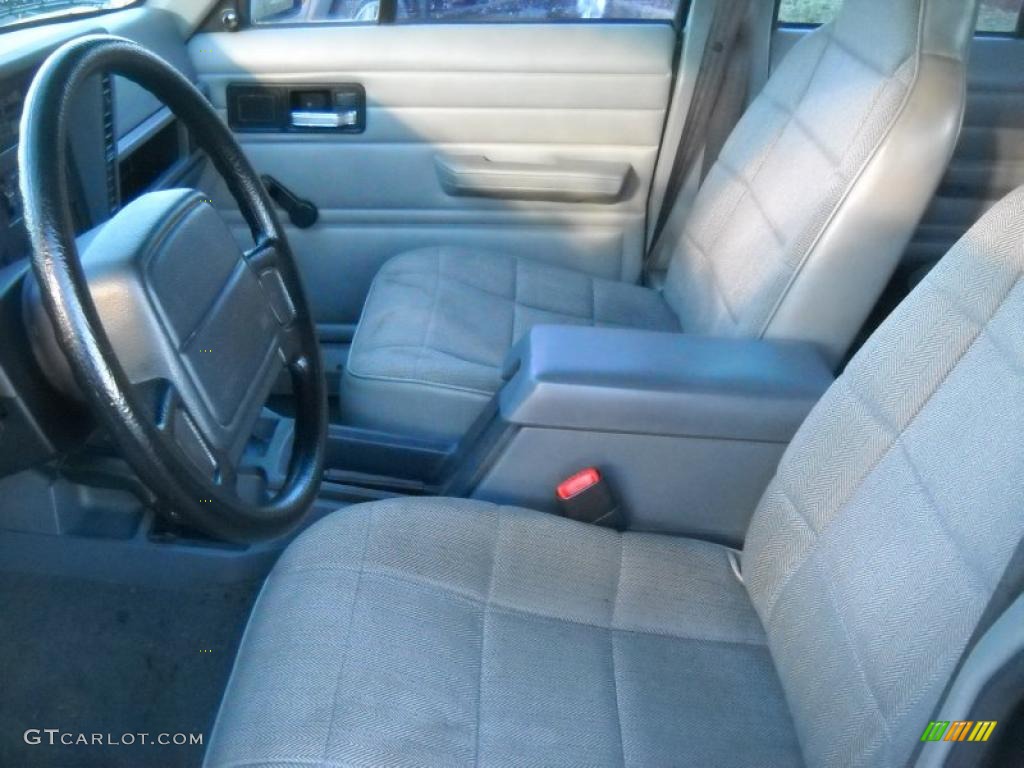 1996 Cherokee SE 4WD - Moss Green Pearl / Gray photo #8