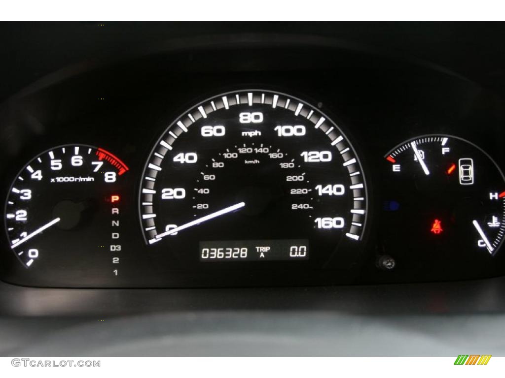 2007 Honda Accord EX-L V6 Sedan Gauges Photo #37867284