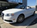 Ibis White - A4 2.0T quattro Cabriolet Photo No. 1