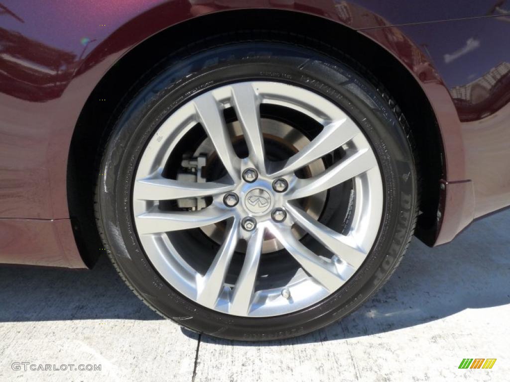 2009 Infiniti G 37 Convertible Wheel Photo #37868308